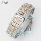 TW Factory Swiss Replica Cartier Santos 40MM Yellow Gold Diamond Arabic Face Watch (6)_th.jpg